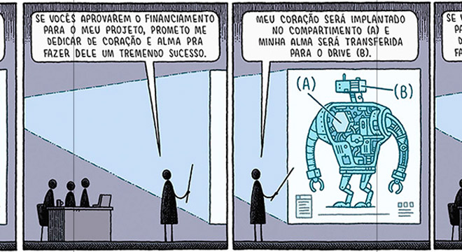 Crédito: Tom Gauld heartagency.com