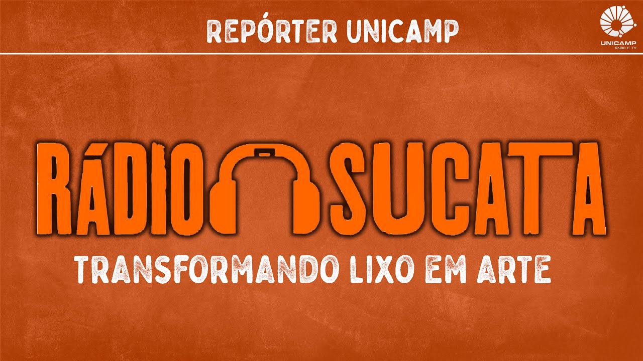 capa do programa onde está escrito Rádio Sucata