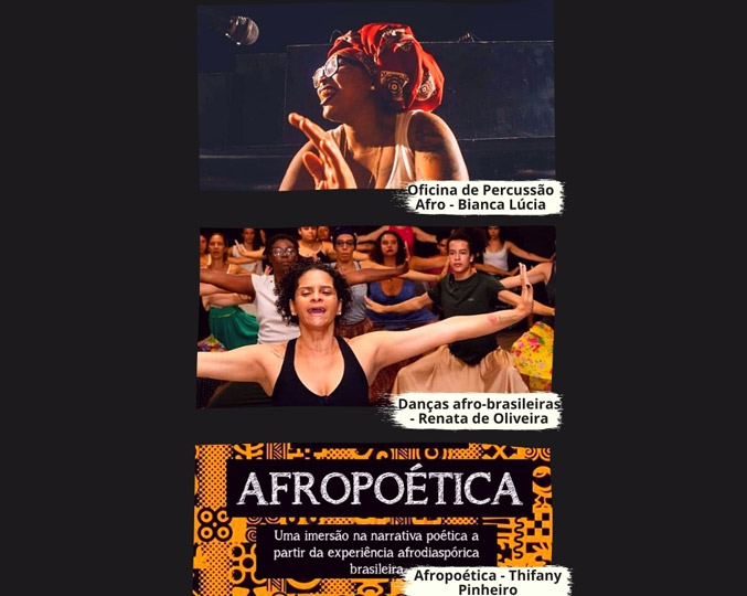 Oficina de uma prática cultural de matriz africana oferecida com inscrições abertas Oficina de uma prática cultural de matriz africana oferecida com inscrições abertas