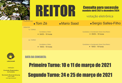 A Consulta à Comunidade será por votação eletrônica, utilizando o sistema e-voto. A Consulta à Comunidade será por votação eletrônica, utilizando o sistema e-voto.