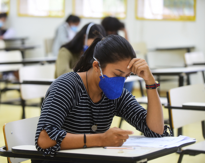 Em seis cidades do país, 700 candidatos fizeram a prova do Vestibular Indígena Em seis cidades do país, 700 candidatos fizeram a prova do Vestibular Indígena