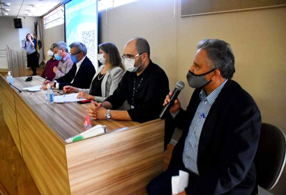 Primeira edição do evento reuniu 16 representantes dos órgãos da Administração Central da Universidade Primeira edição do evento reuniu 16 representantes dos órgãos da Administração Central da Universidade