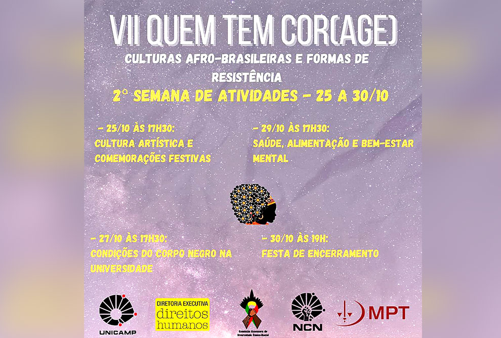 imagem mostra banner de divulgação do evento