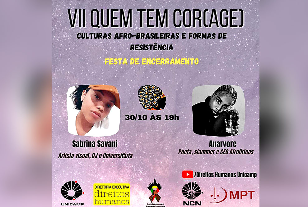 imagem mostra banner de divulgação do evento
