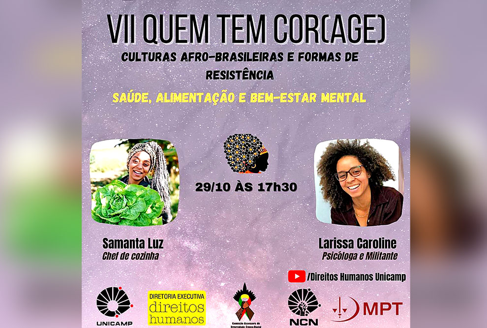 imagem mostra banner de divulgação do evento