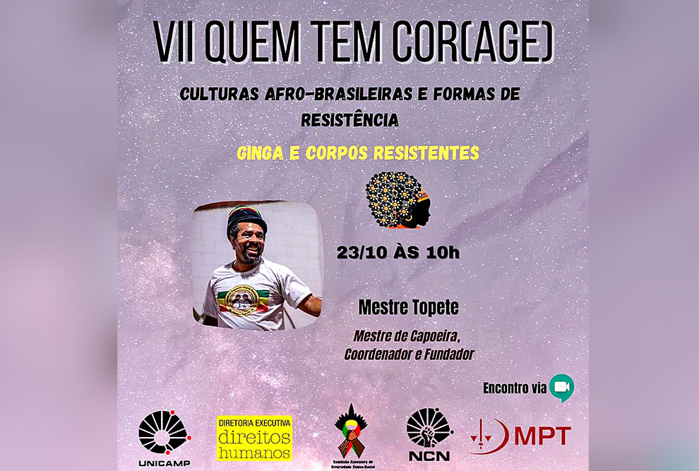 imagem mostra banner de divulgação do evento