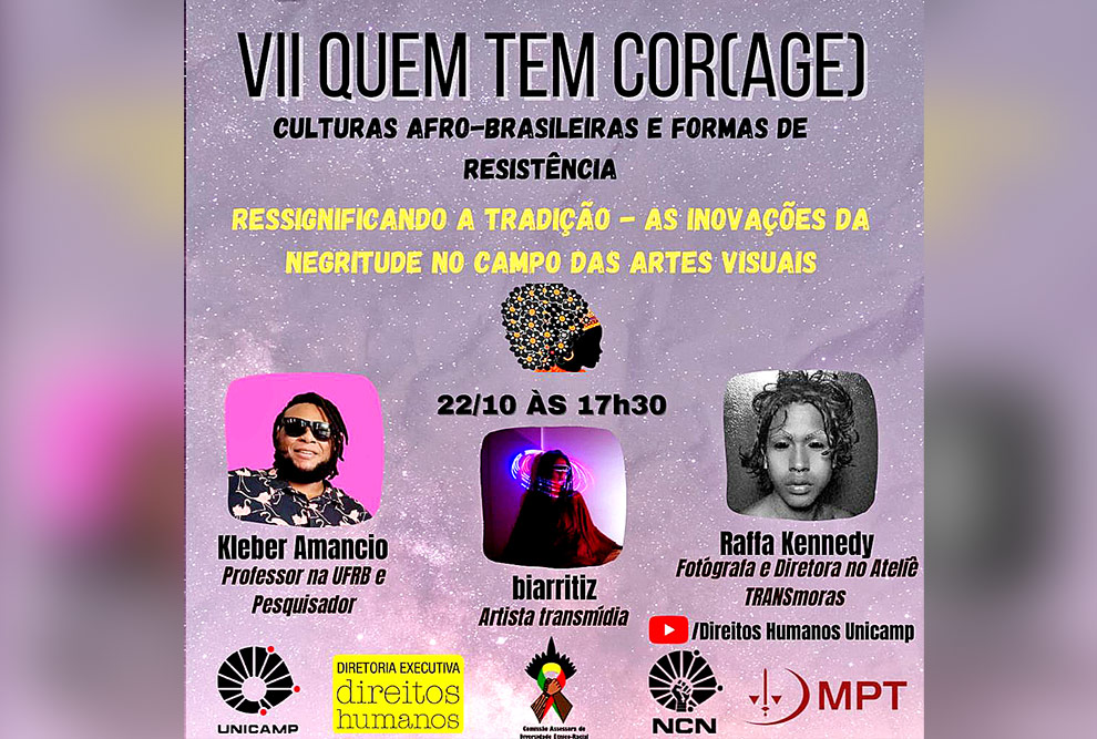 imagem mostra banner de divulgação do evento