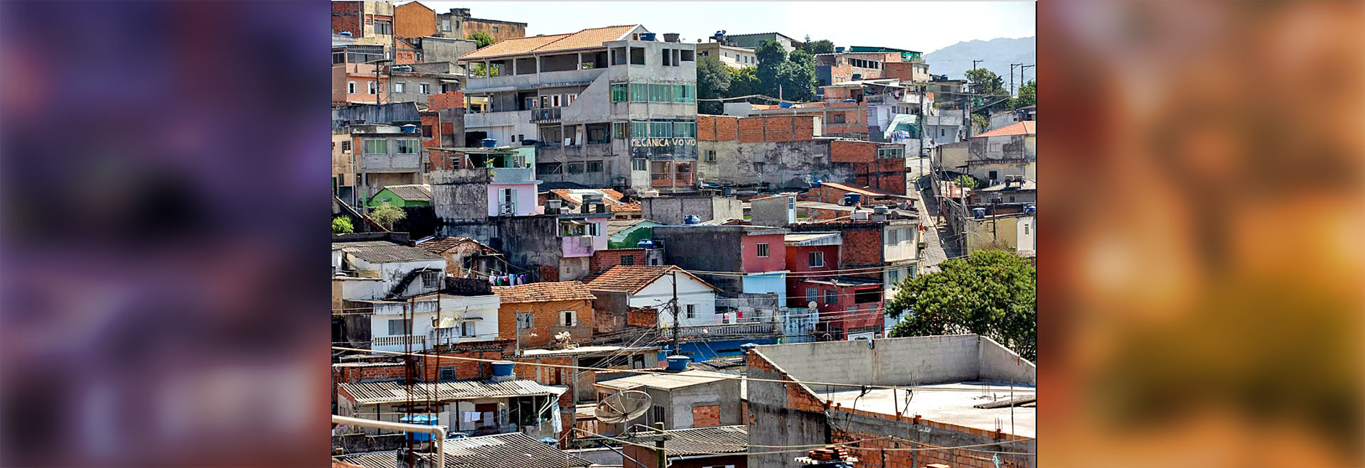 foto mostra panorama da favela da brasilândia, em são paulo