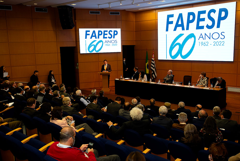 Em cerimônia dos 60 anos da Fapesp foi anunciado pacote de investimentos