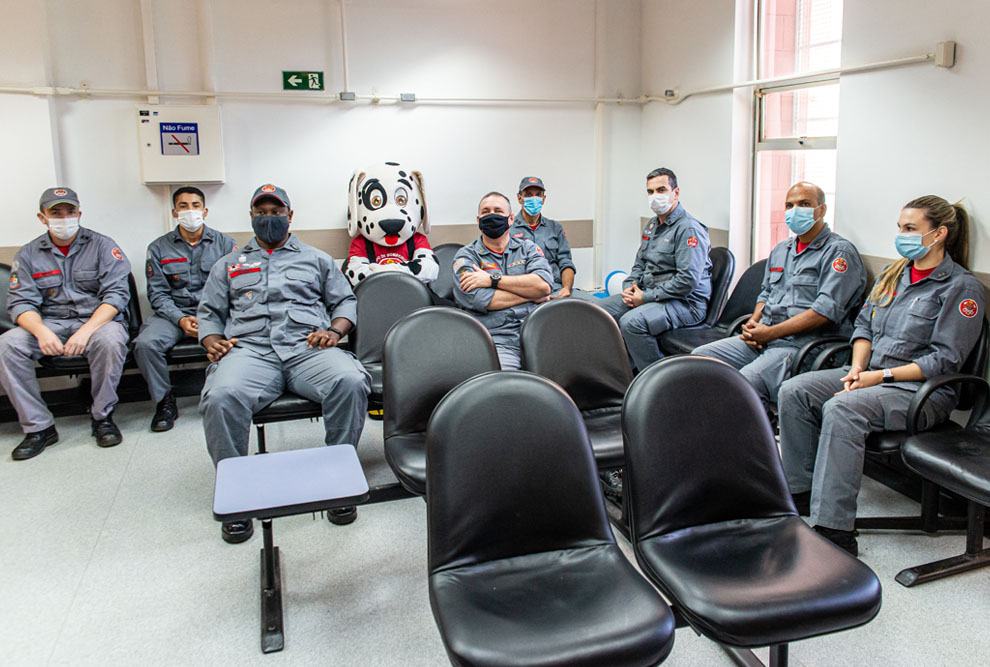 Campanha “Bombeiro Sangue Bom” acontece durante todo mês de junho