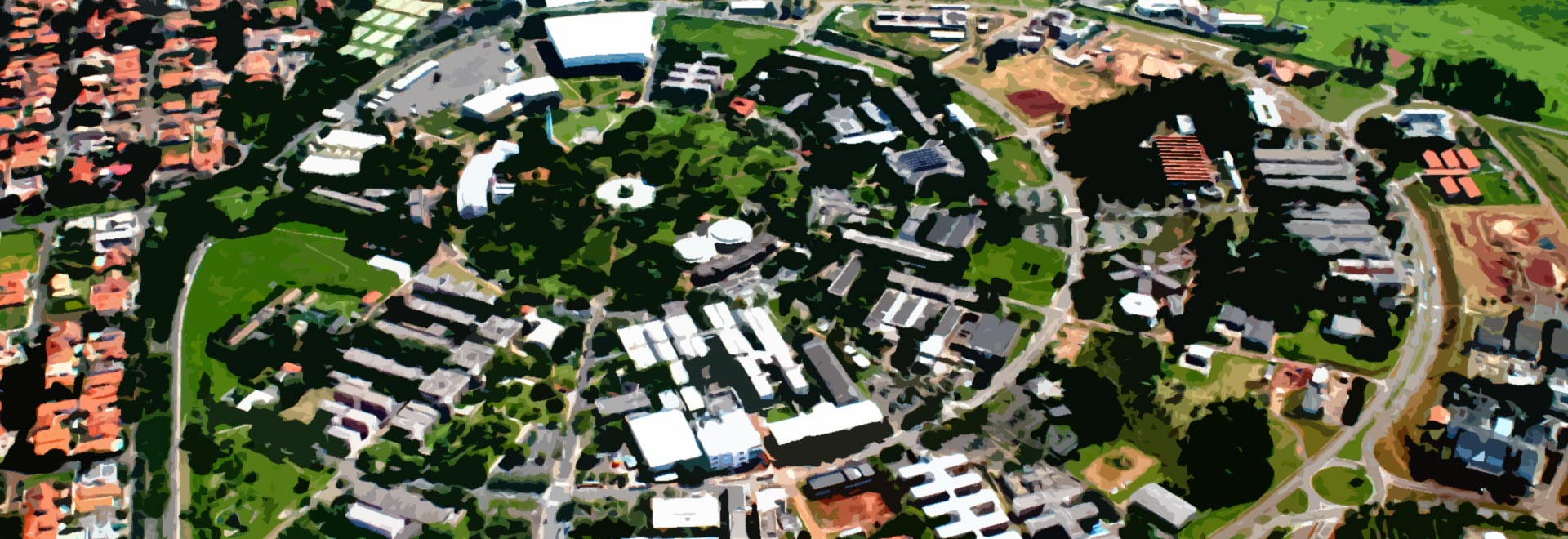 A lista é encabeçada pela Pontifícia Universidade Católica do Chile, seguida pela Universidade de São Paulo (USP) Audiodescrição: Fotografia original transformada em ilustração por meio de efeitos computadorizados que mostra imagem aérea de área da Unicamp, com os diversos prédios das faculdades, áreas verdes e as duas ruas circulares e aquelas que convergem para um ponto central onde há uma grande praça arborizada em formato circular. Imagem 1 de 1.