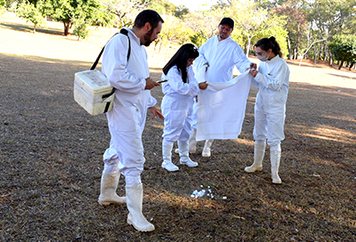 Prefeitura do Campus da Unicamp seguirá com alertas para que os frequentadores da praça e de outras áreas verdes adotem medidas de prevenção Prefeitura do Campus da Unicamp seguirá com alertas para que os frequentadores da praça e de outras áreas verdes adotem medidas de prevenção