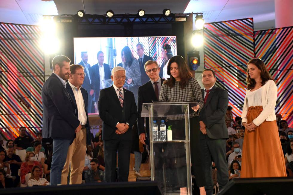 Ação promovida pela Prefeitura de São Paulo e pela ONU contou com a presença do governador Rodrigo Garcia Ação promovida pela Prefeitura de São Paulo e pela ONU contou com a presença do governador Rodrigo Garcia