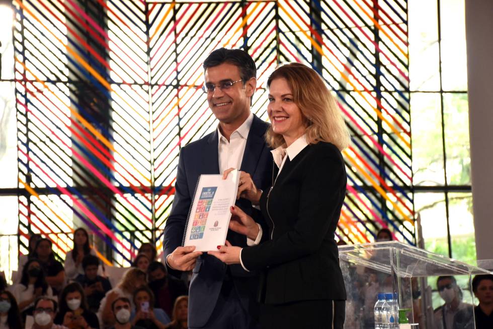 Ação promovida pela Prefeitura de São Paulo e pela ONU contou com a presença do governador Rodrigo Garcia Ação promovida pela Prefeitura de São Paulo e pela ONU contou com a presença do governador Rodrigo Garcia