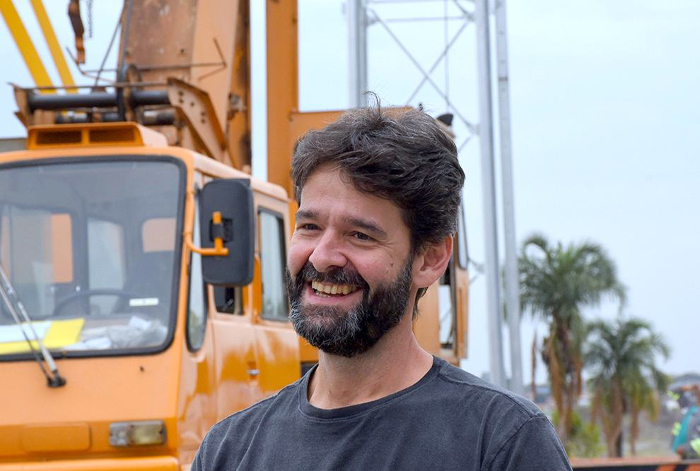 Um dos coordenadores do projeto, Carlos Alberto Quesada, do INPA