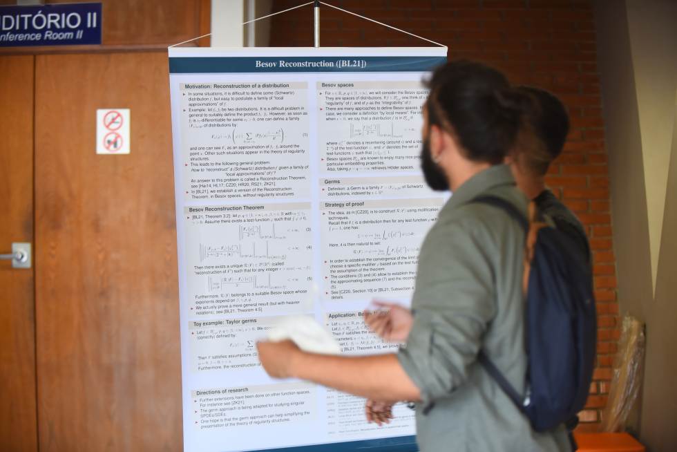 Escola Brasileira de Matemática Probabilística e a Escola São Paulo de Ciência Avançada acontecem simultaneamente Escola Brasileira de Matemática Probabilística e a Escola São Paulo de Ciência Avançada acontecem simultaneamente