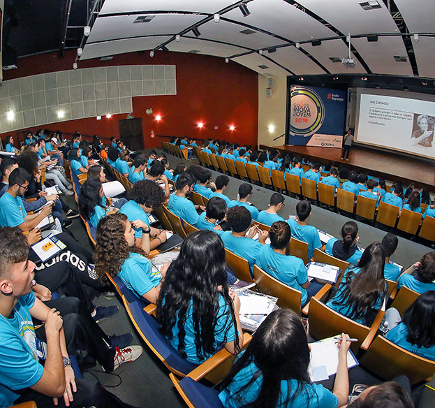 Encontro realizado em 2019; programa será 100% online e gratuito, com prêmios em dinheiro e cursos de inglês e capacitação para vencedores Encontro realizado em 2019; programa será 100% online e gratuito, com prêmios em dinheiro e cursos de inglês e capacitação para vencedores