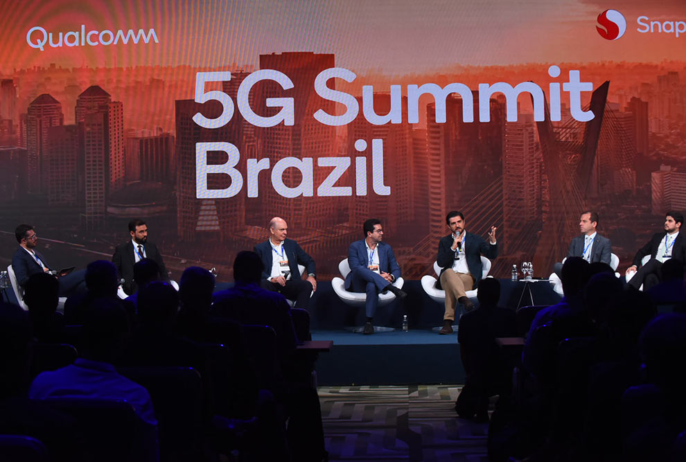 Evento 5G Summit Brazil realizado na cidade de São Paulo