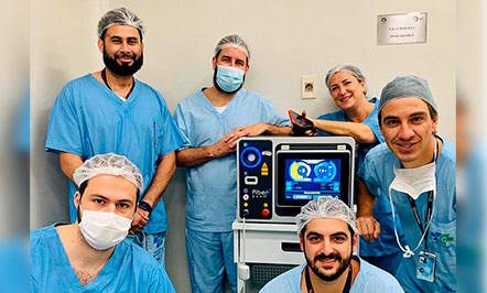 Na região, o HC foi o primeiro hospital a usar essa tecnologia e, na capital, apenas alguns hospitais particulares já possuem o equipamento Na região, o HC foi o primeiro hospital a usar essa tecnologia e, na capital, apenas alguns hospitais particulares já possuem o equipamento