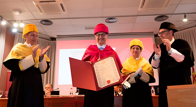 Jaime Cury, profesor de la FOP, recibe el título de Doctor Honoris Causa de la Universidad de Murcia (España)