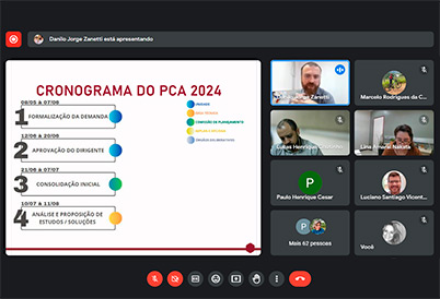 O projeto piloto do Plano de Contratações Anual da Unicamp (PCA) para o exercício de 2024 foi apresentado pela DGA O projeto piloto do Plano de Contratações Anual da Unicamp (PCA) para o exercício de 2024 foi apresentado pela DGA