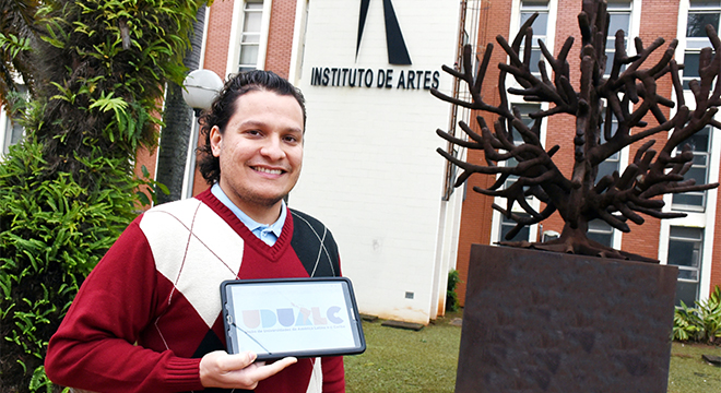 Rafael Lindemute criou o novo logo do órgão latino-americano  Rafael Lindemute criou o novo logo do órgão latino-americano