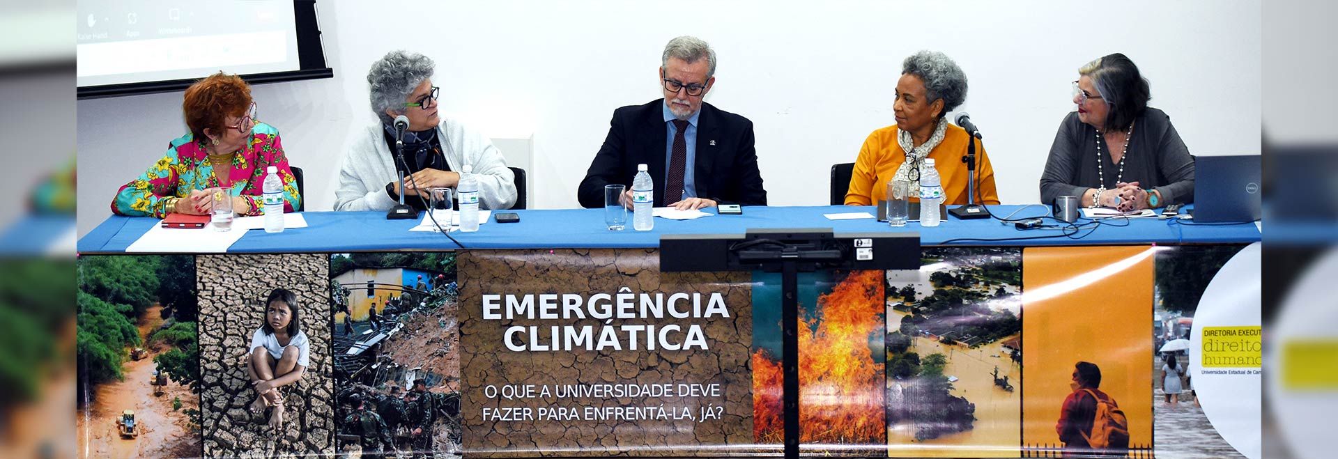 Em sua apresentação, o reitor Antonio Meirelles destacou as ações em curso na Unicamp que promovem a sustentabilidade na criação de novas tecnologias e sua implementação no dia a dia dos campi