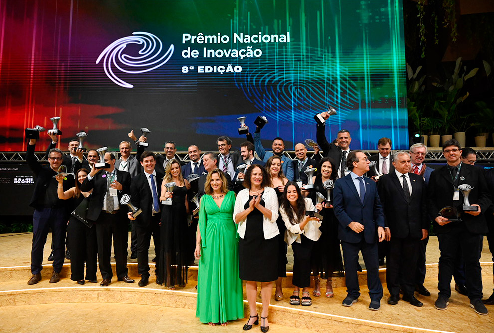 A cerimônia de entrga do 8º Prêmio Nacional de Inovação aconteceu na terça-feira (26), em São Paulo A cerimônia de entrga do 8º Prêmio Nacional de Inovação aconteceu na terça-feira (26), em São Paulo