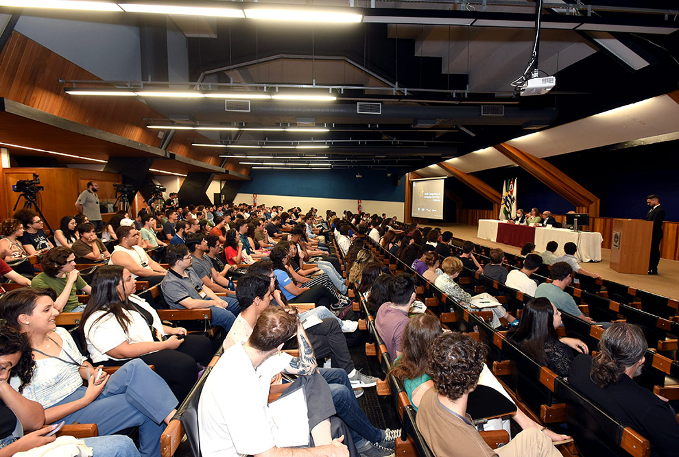 O tradicional congresso é considerada uma festa acadêmica da iniciação científica O tradicional congresso é considerada uma festa acadêmica da iniciação científica