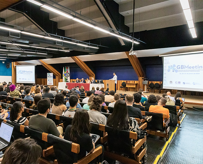 O evento, que termina nesta quarta-feira (31), integra a VI edição do GBMeeting (Encontro dos programas de pós-graduação em Biologia Morfofuncional e Molecular e em Genética e Biologia Molecular da Unicamp) O evento, que termina nesta quarta-feira (31), integra a VI edição do GBMeeting (Encontro dos programas de pós-graduação em Biologia Morfofuncional e Molecular e em Genética e Biologia Molecular da Unicamp)