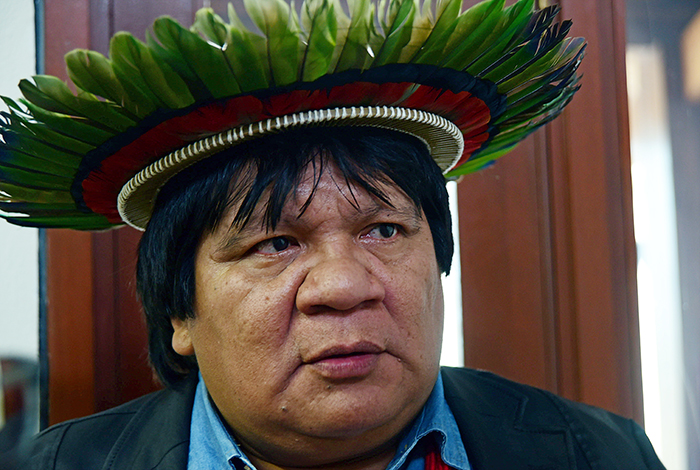 Líder: 'implementação de uma universidade indígena'