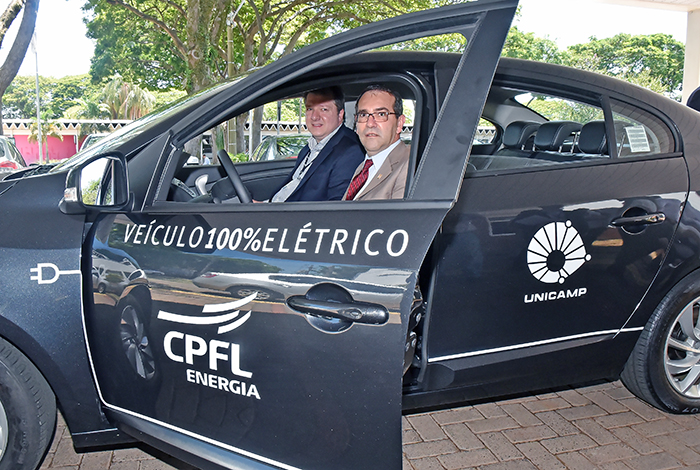 Alvaro Crósta e Wagner de Freitas, da CPFL