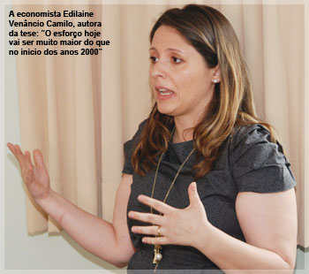 A economista Edilaine Venancio