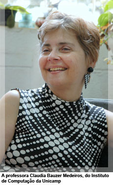 A professora Claudia Bauzer Medeiros, do Instituto de Computação da Unicamp