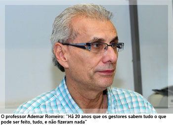 O professor Ademar Romeiro
