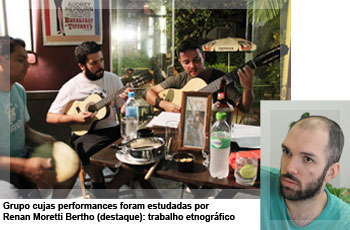Grupo cujas performances foram estudadas por Renan Moretti Bertho (destaque): trabalho etnográfico