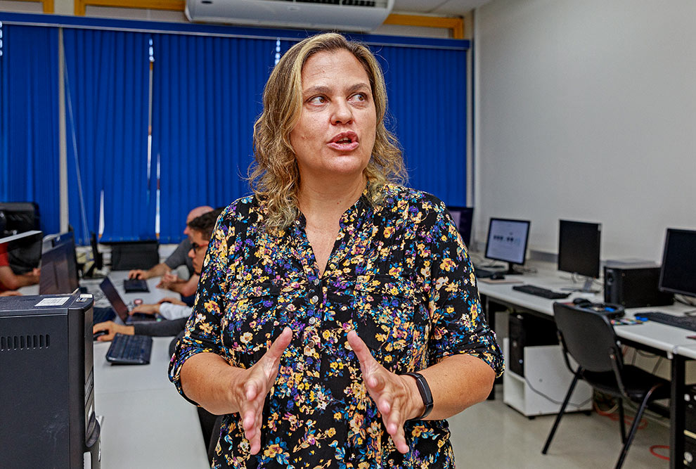A professora Leticia Rittner, coordenadora do Laboratório de Computação de Imagens Médicas: “A partir de um nível de maturidade maior, a gente pode ousar, ampliar nosso escopo"
