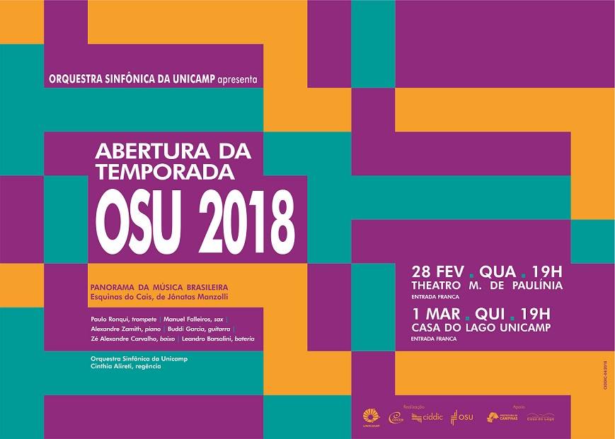 Concerto de Abertura - Temporada OSU 2018