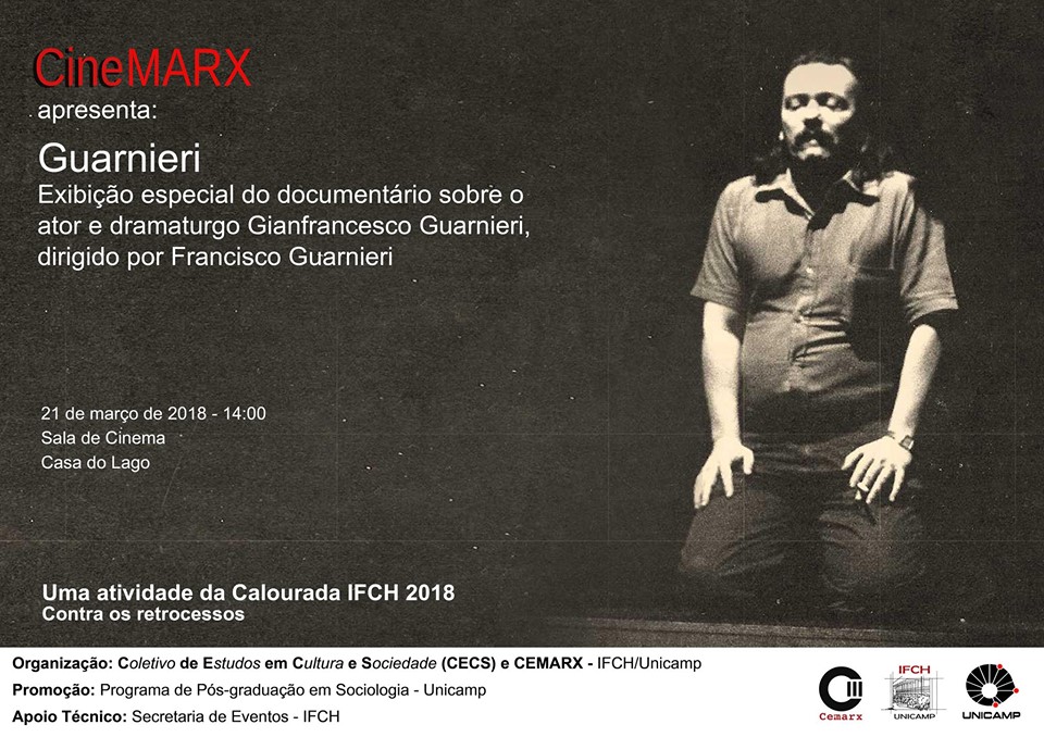 documentário especial sobre o ator e dramaturgo Gianfrancesco Guarnieri