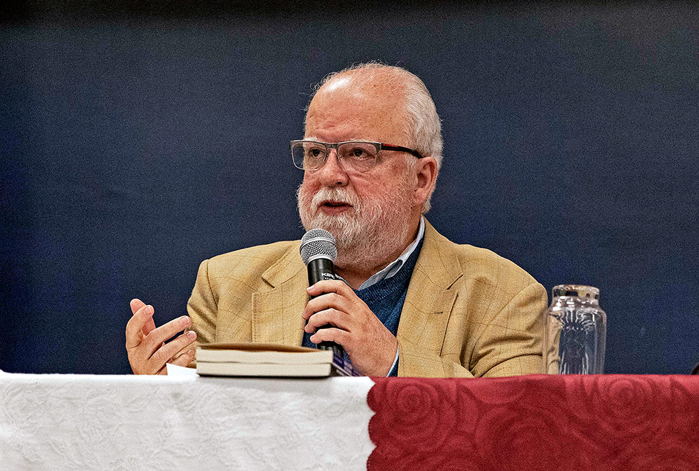 O secretário municipal de Educação, José Tadeu Jorge: 