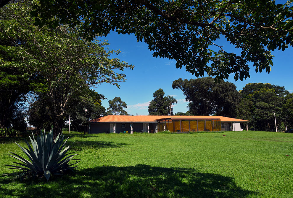 Vista da Fazenda Argentina, parte do projeto do Hub Internacional de Desenvolvimento Sustentável (HIDS), um distrito inteligente no campus de Barão Geraldo e entorno