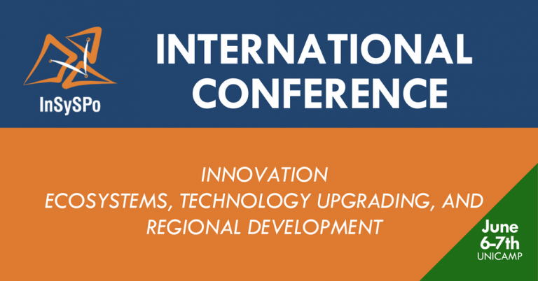 "International Symposium: Innovation Ecosystems, Technology Upgrading, and Regional Development"