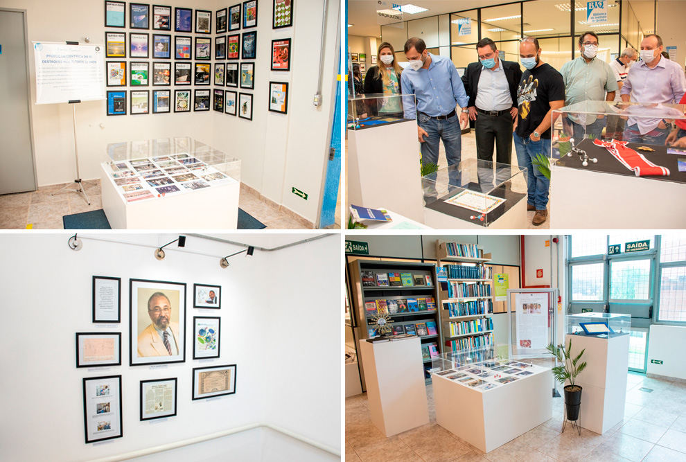 Evento marcou início da exposição e homenagem póstuma ao docente