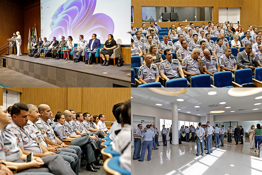 Simpósio “Construindo a Segurança – Reflexões e Colaborações Institucionais” reuniu centenas de policiais e foi realizado pela Secretaria de Vivência do Campus