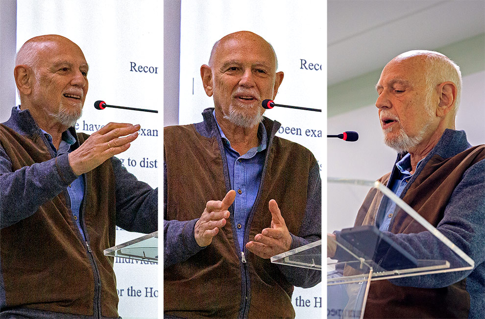 David Konstan encerrou as atividades no início de junho: "experiência como residente no IdEA foi excelente"