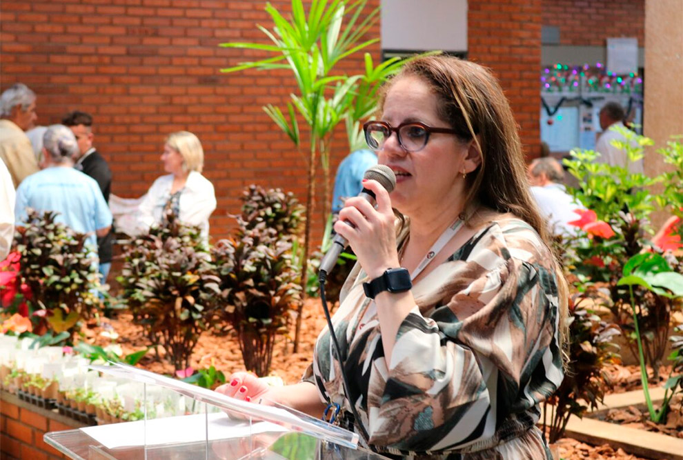 A superintendente do HC, Elaine de Ataíde: