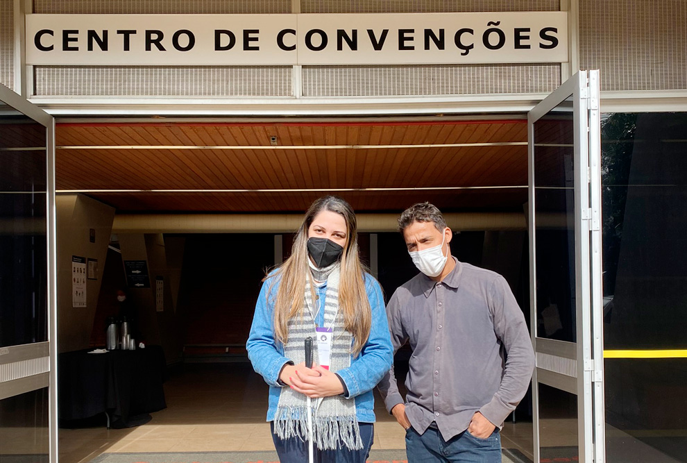 Maria Rosilene Marques veio do Rio de Janeiro especialmente para o evento