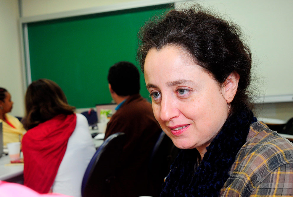 A coordenadora da ONHB e professora do IFCH, Cristina Meneguello: 