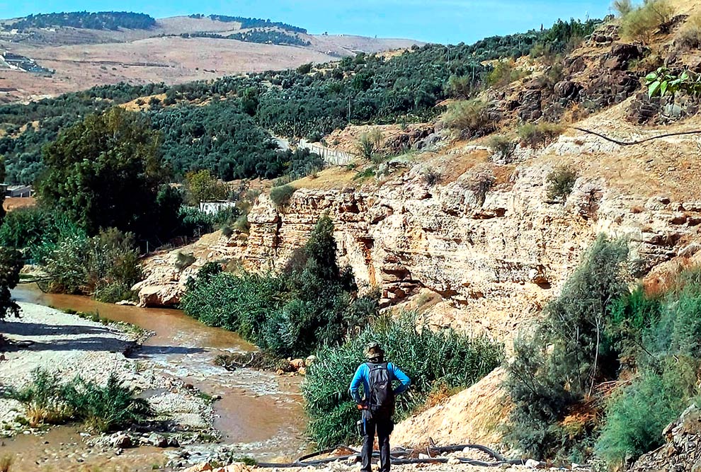 Afloramento do Mioceno, o mais antigo onde foram encontrados fósseis de conchas de água doce