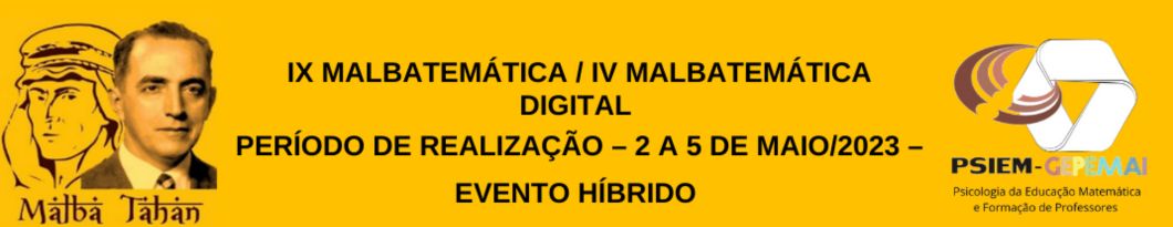 Faculdade de Educação realiza 'IX Malbatemática & IV Malbatemática Digital'